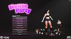 Скачать порно игру House Party – New Final Version 1.3.1.12017v (Full Game) [Eek! Games]